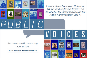 Faculty and Public Administration Graduate Co-author Paper Published in Public Voices Journal